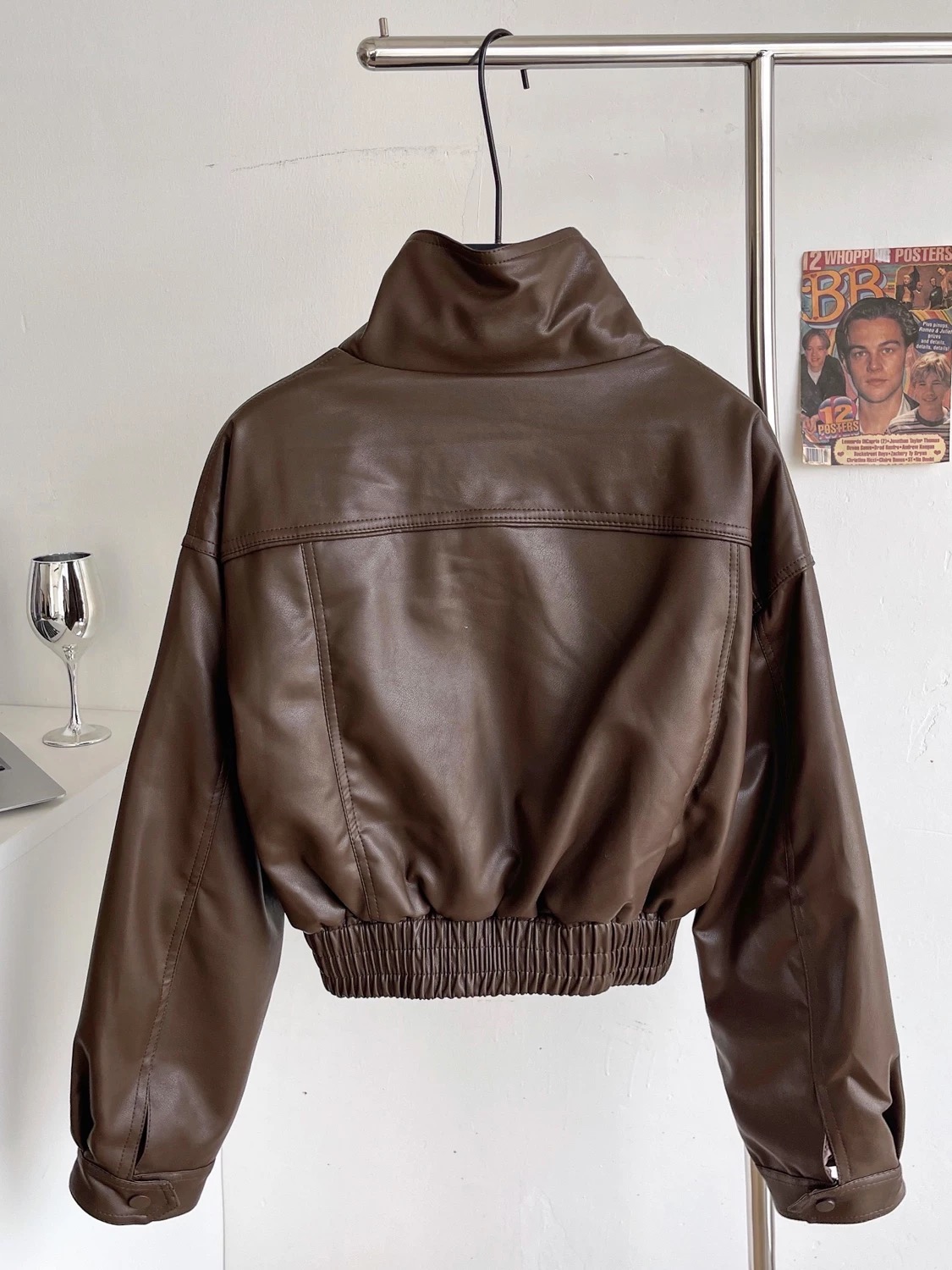 Wild babe leather jacket LJ137 images